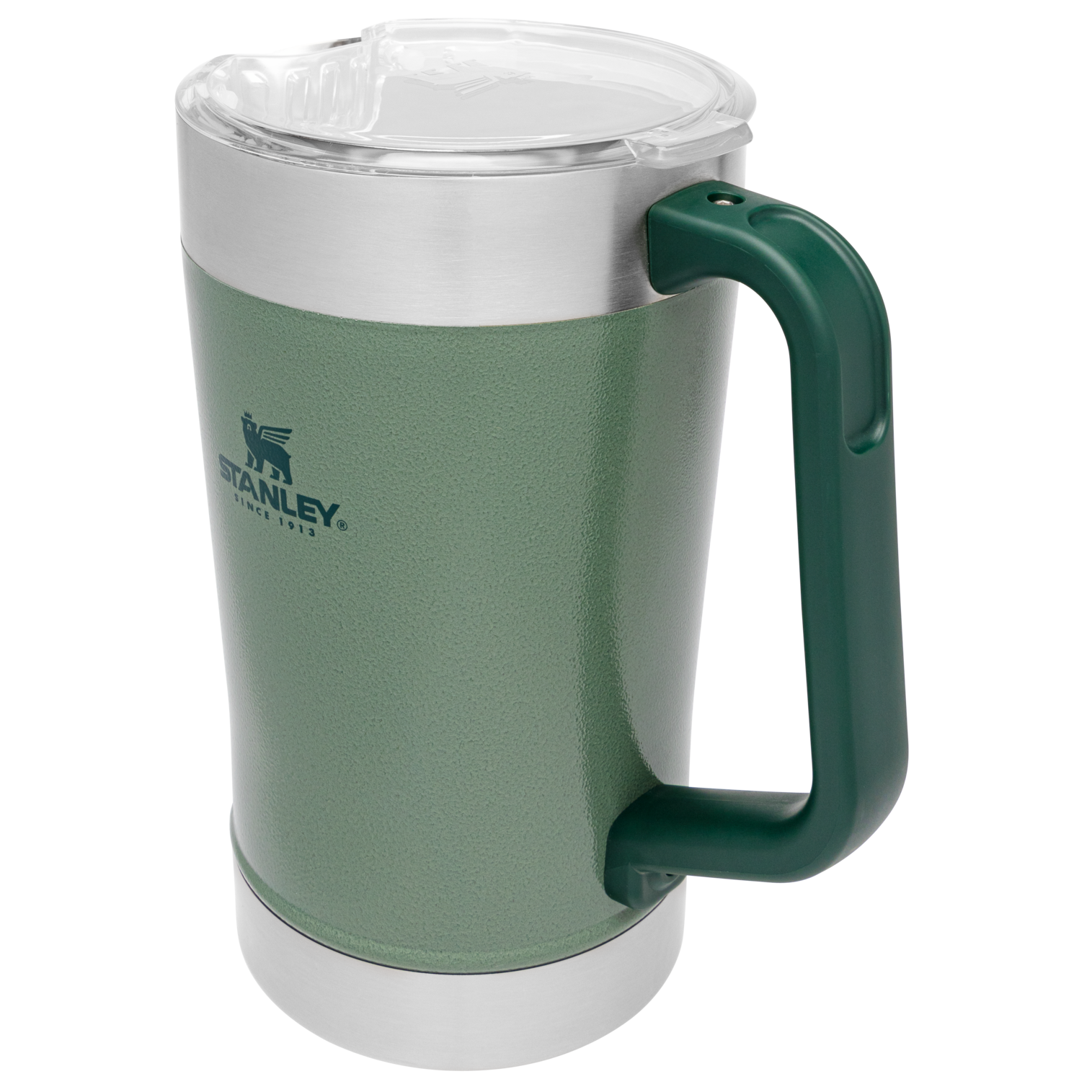 Classic Stay Chill Beer Pitcher | 64 OZ: Hammertone Green