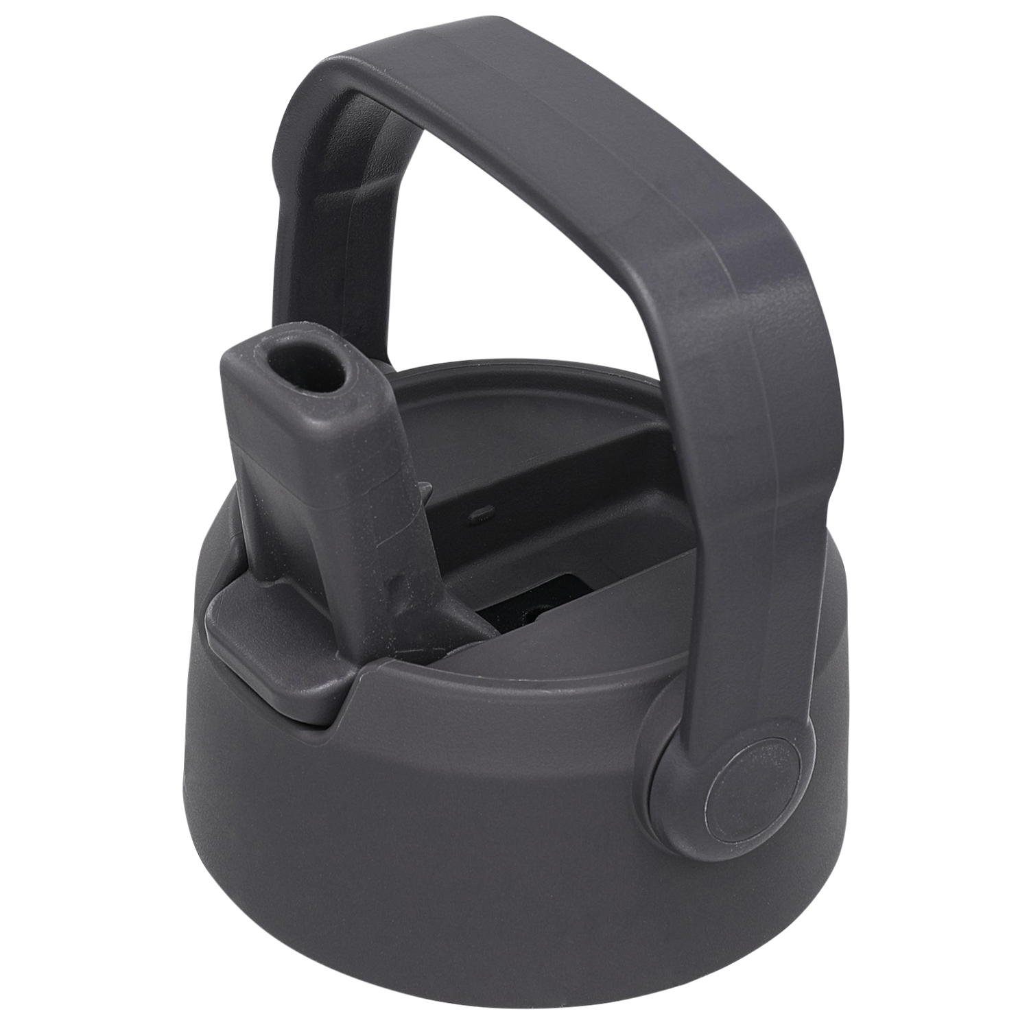 Stanley 1913 The IceFlow™ Flip Straw Water Bottle Lid 17 OZ to 22 OZ in Black | Lid View