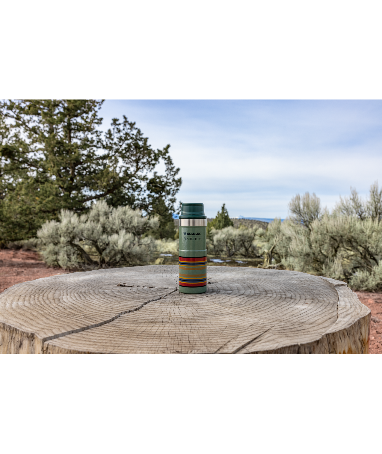 Stanley X Pendleton Yakima Camp Stripes Trigger-Action Travel Mug 0.47