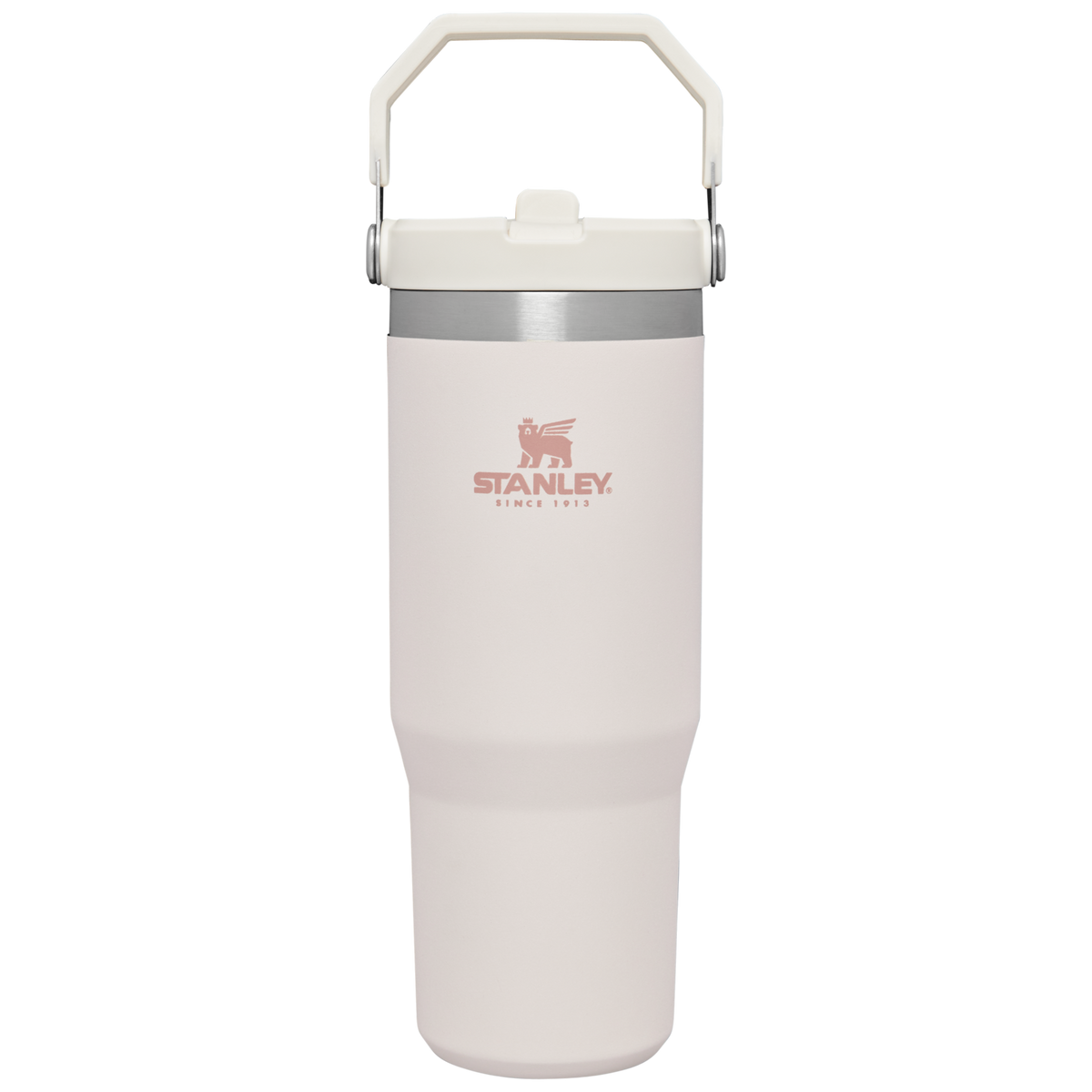 Stanley 1913 The IceFlow™ Flip Straw Tumbler 30 OZ - Stanley Create in Rose Quartz | Front View