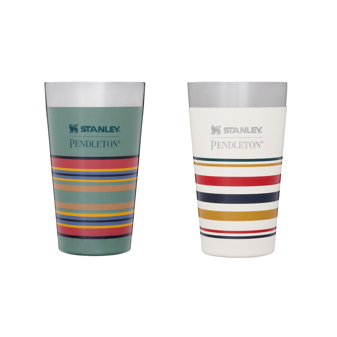Stanley x Pendleton Stacking Beer Pint Set 2-Pack | 16 OZ