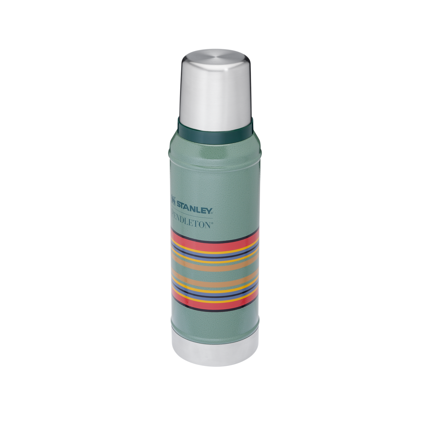 Stanley 1913 Stanley x Pendleton Classic Bottle 1.0 QT in Yakima Camp Stripe | View 2
