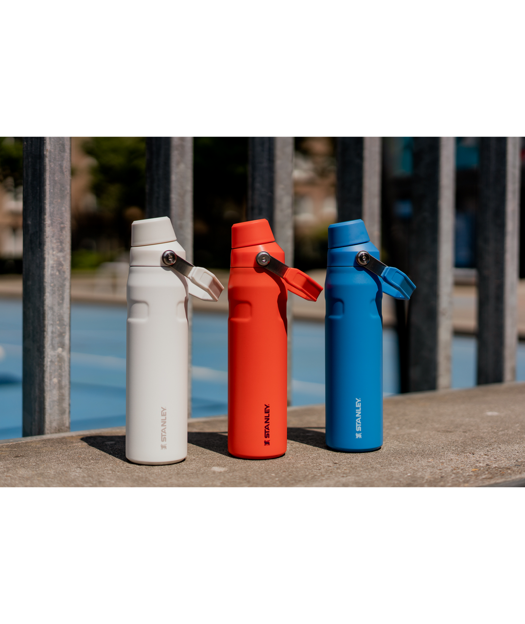 IceFlow Insulated Bottle with Fast Flow Lid | 36 oz Polar