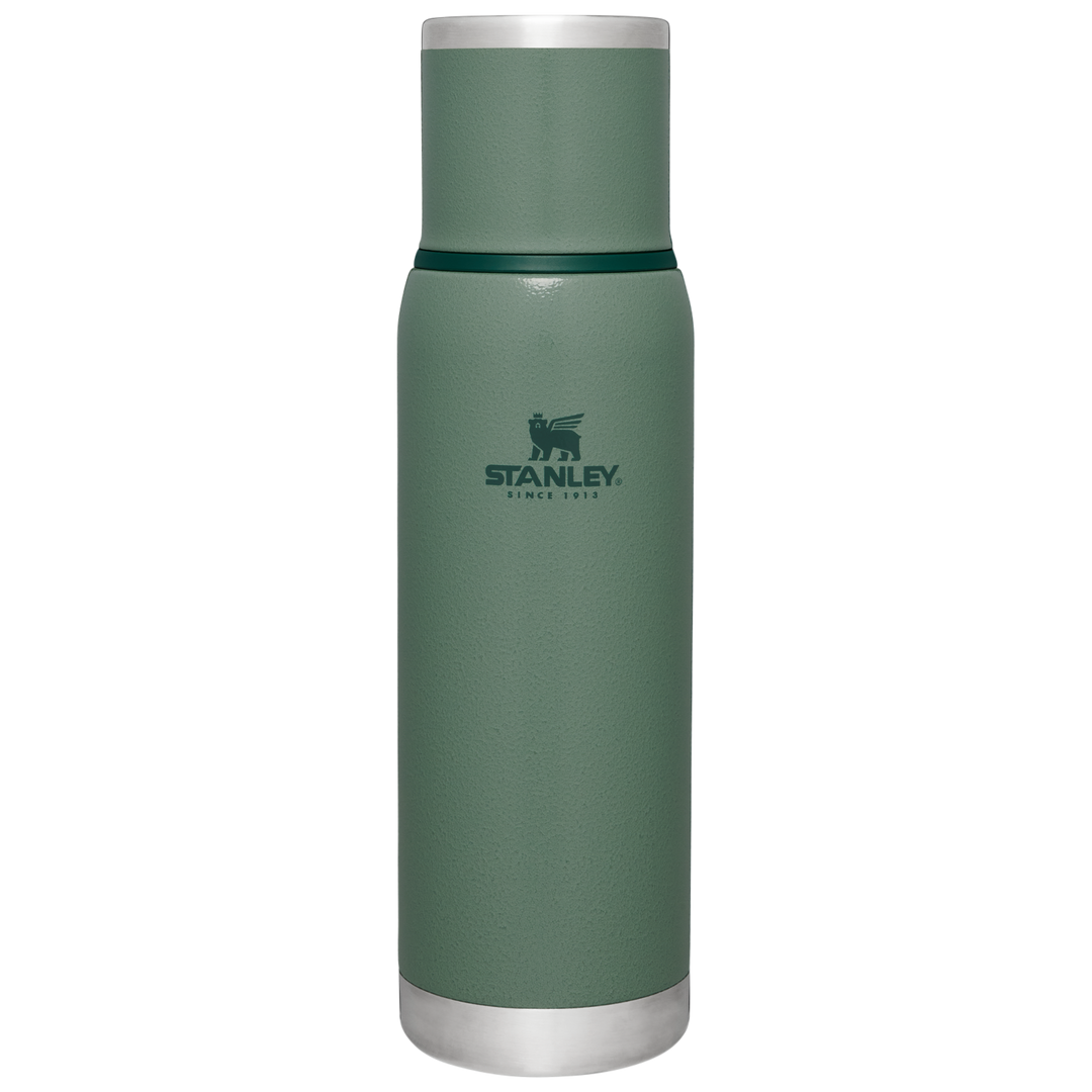 New STANLEY Classic Vacuum Insulated 1.9 Litre Thermos Flask Black Green  Navy