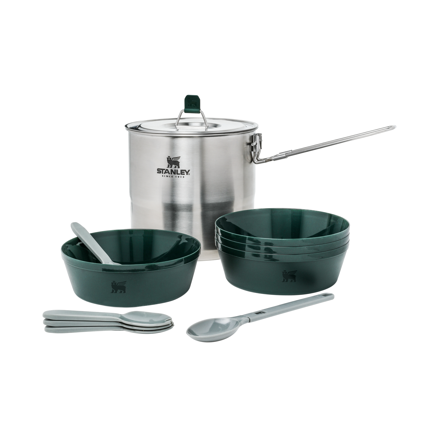 Adventure Cook Set For Four | 2.6 QT: Stainless