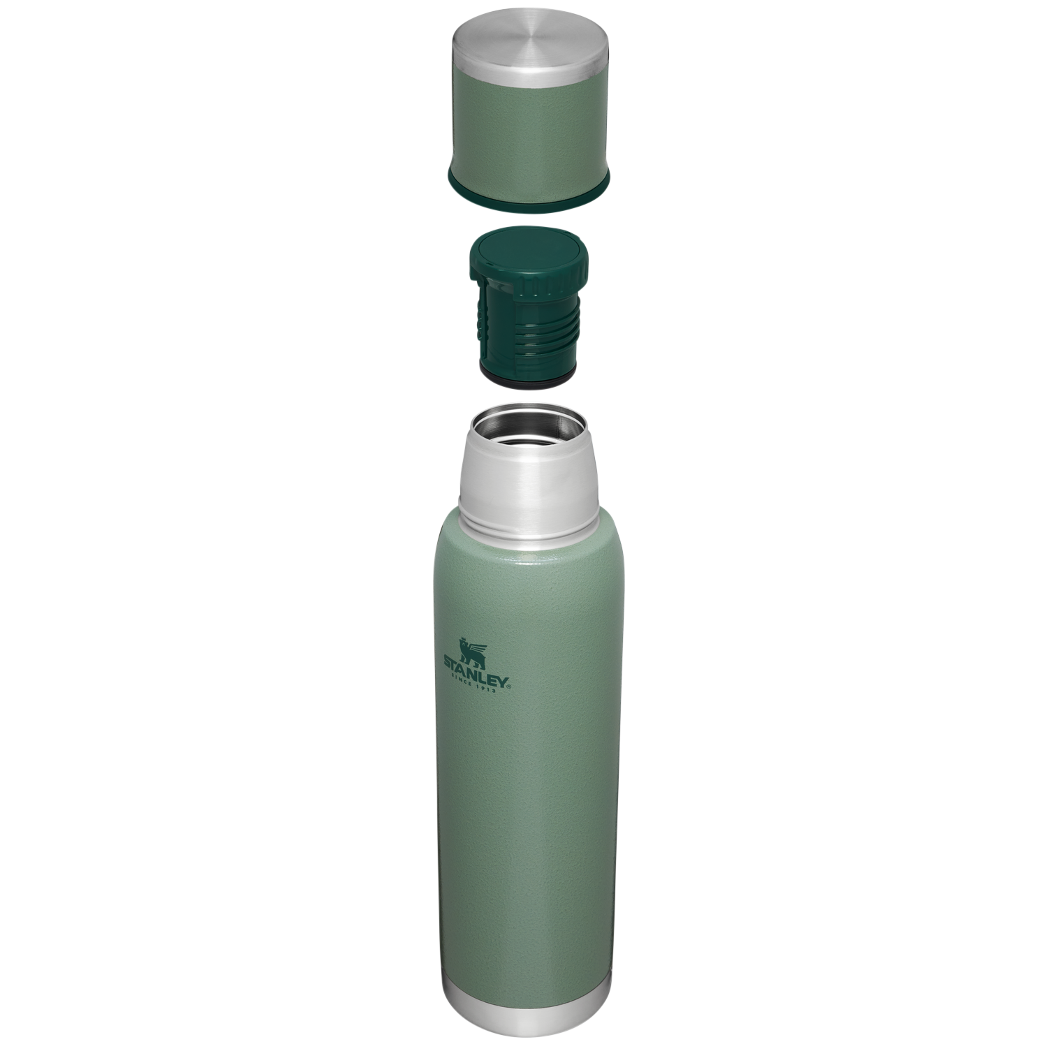 Stanley 2-Quart Classic Vacuum Bottle - Hammertone Green