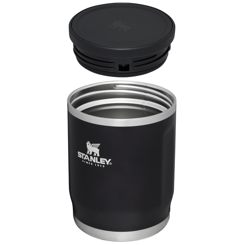 Stanley 1913 Adventure To-Go Food Jar 18 OZ in Black Glow | Cross Section View