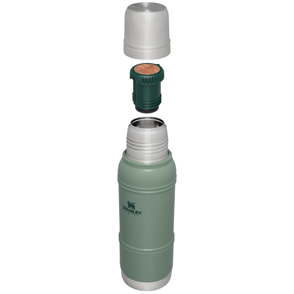 Stanley 1913 Artisan Thermal Bottle 1.1QT in Hammertone Green