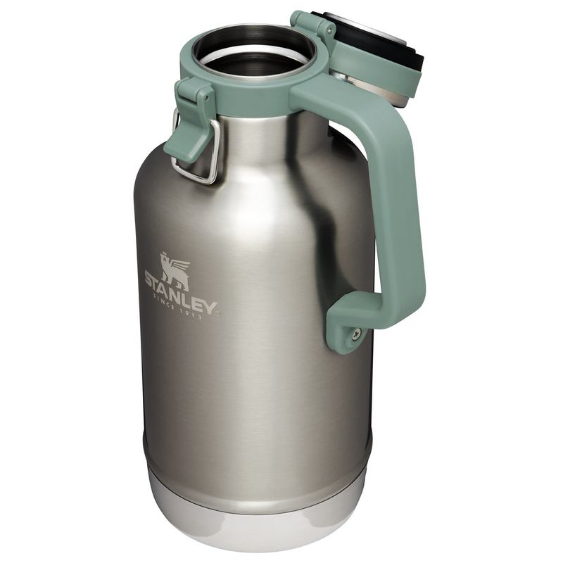 Stanley 1913 Classic Easy-Pour Growler 64 OZ in Stainless Steel | Open View