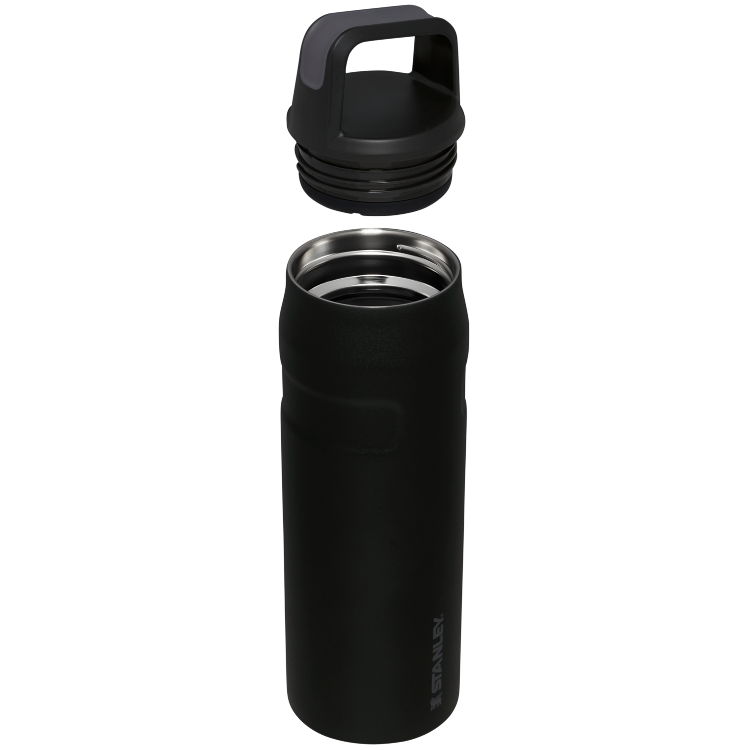 Stanley IceFlow Cap And Carry+ 24oz Water Bottle – Insulated Stainless Steel, Leakproof, Wide Mouth