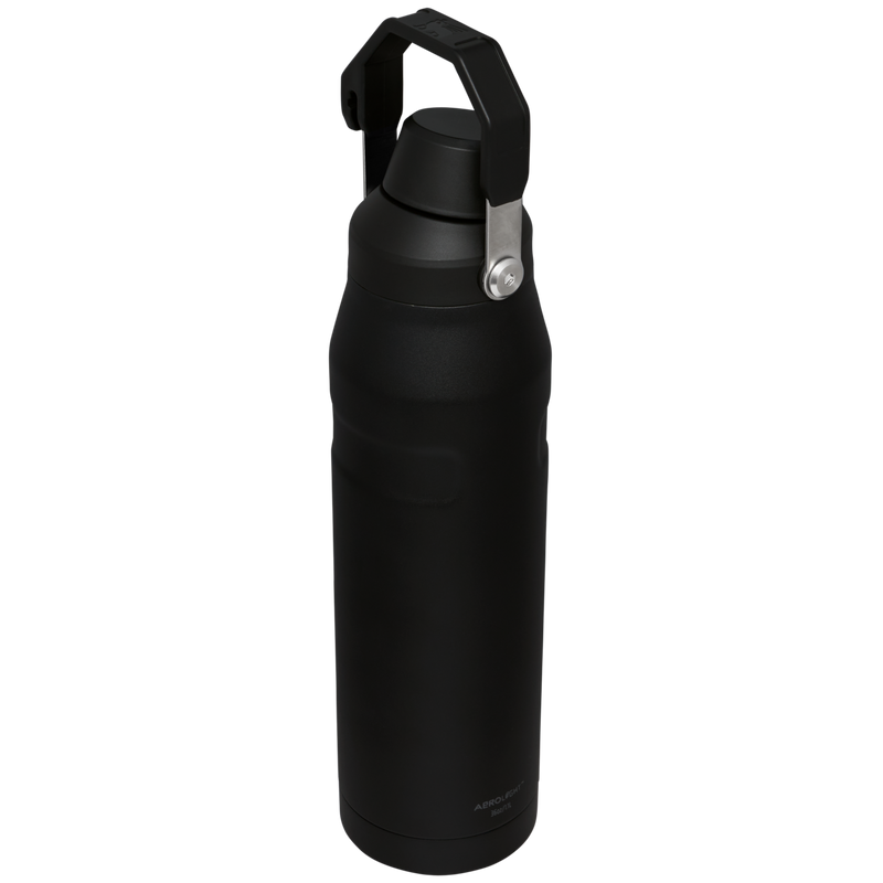 Stanley 1913 IceFlow™ Bottle with Fast Flow Lid 36 OZ in Black | Back View