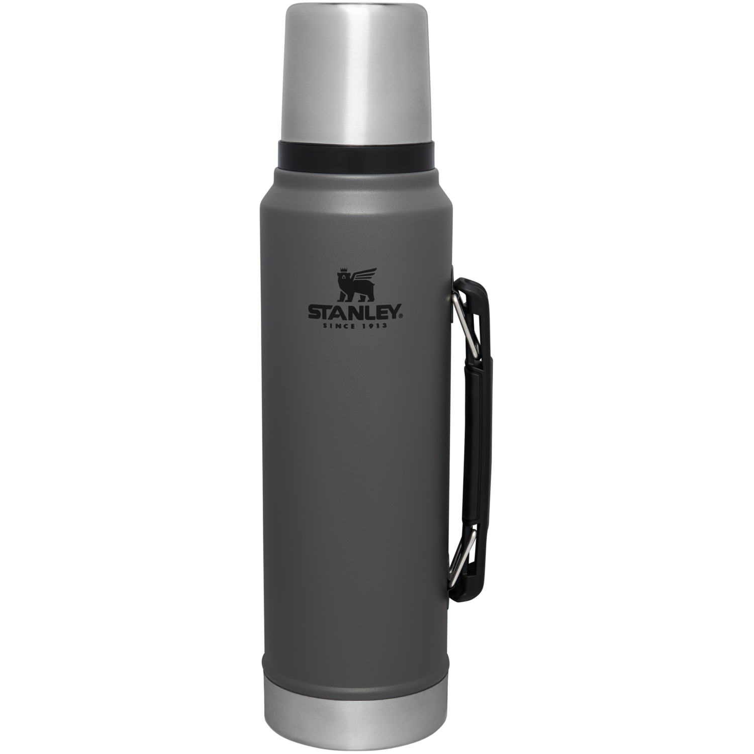 Stanley 1913 Classic Legendary Bottle 1.1 QT in Charcoal | View 1