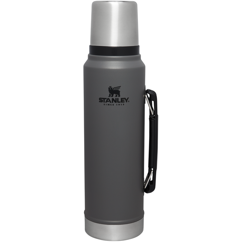 Classic Legendary Bottle | 1.1 QT | Black 2.0 | Customizable | Stanley 1913 Drinkware & Gear