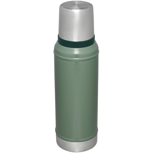 Stanley Classic Legendary Bottle 1L Hammertone Green - Botella Termica 1  Litro de Acero Inoxidable - Se Mantiene