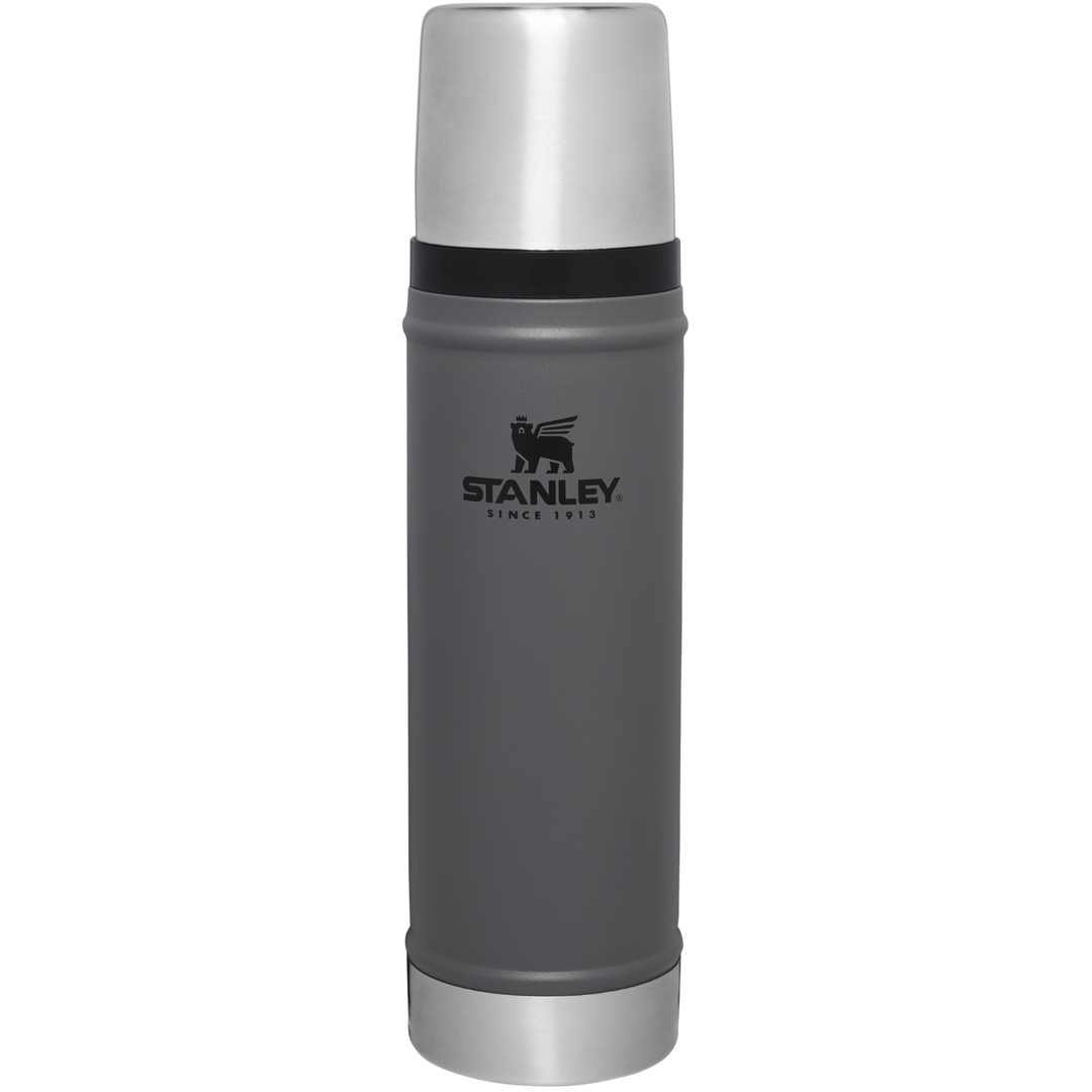 STANLEY Classic 25 oz Matte Black Double Walled Vacuum Insulated
