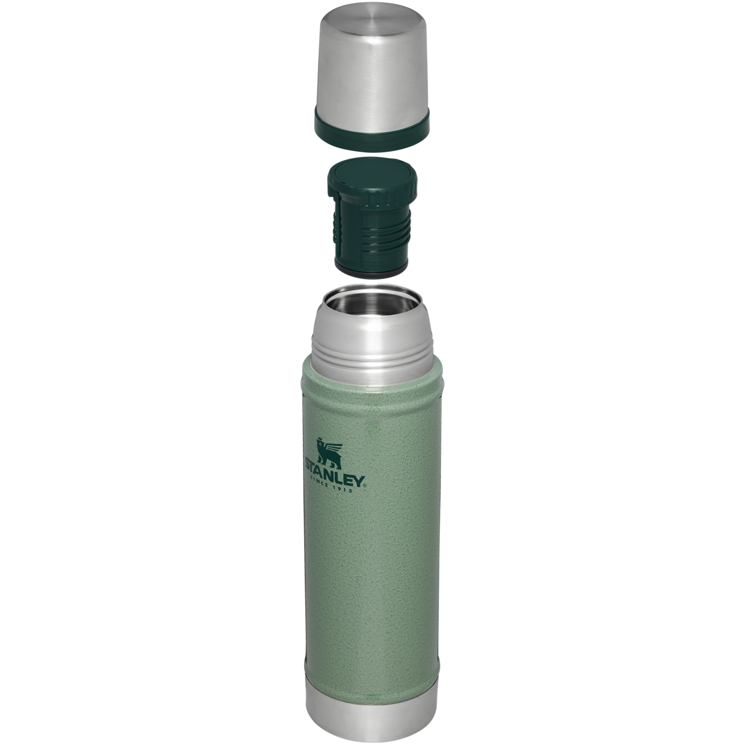 Stanley 1913 Classic Legendary Bottle 20 OZ in Hammertone Green | View 1