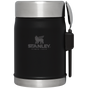 Swatch for Stanley 1913 Classic Legendary Food Jar + Spork 14 OZ - Stanley Create in Matte Black | Front View