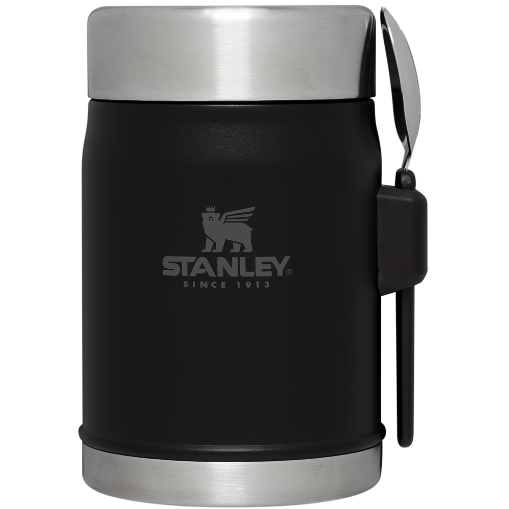 Stanley 1913 Classic Legendary Food Jar + Spork 14 OZ - Stanley Create in Matte Black | View 1