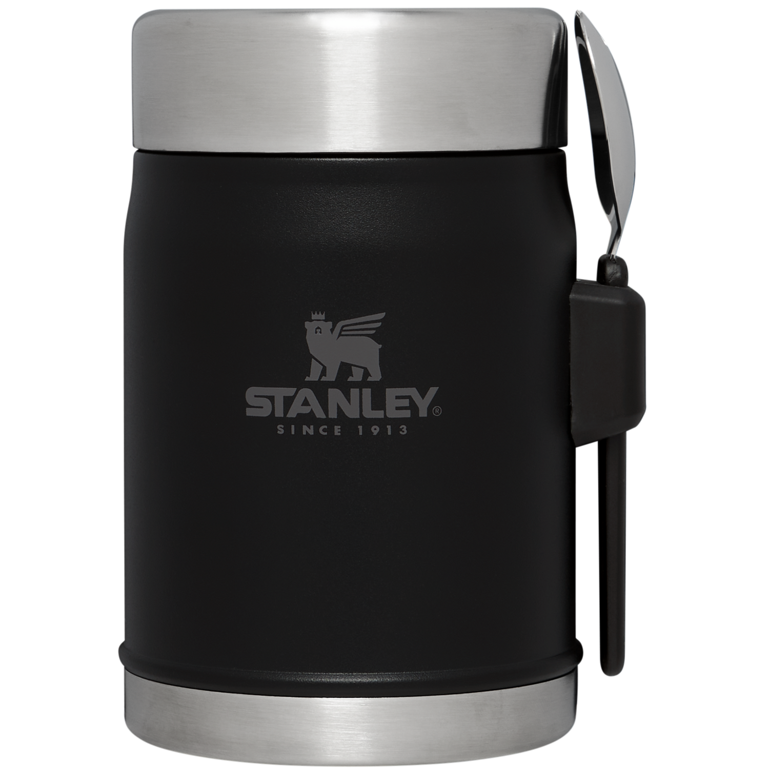 Stanley 1913 Classic Legendary Food Jar + Spork 14 OZ - Stanley Create in Matte Black | View 1