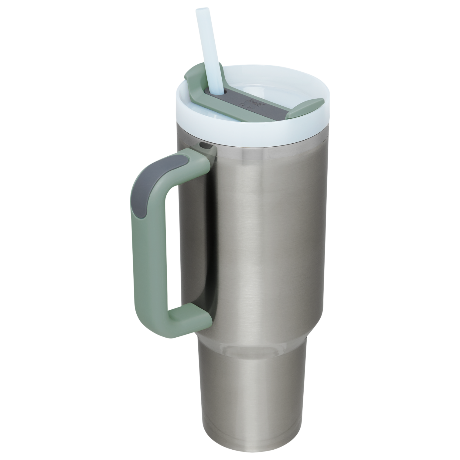 The Quencher H2.0 FlowState™ Tumbler | 40 OZ: Stainless Steel Shale
