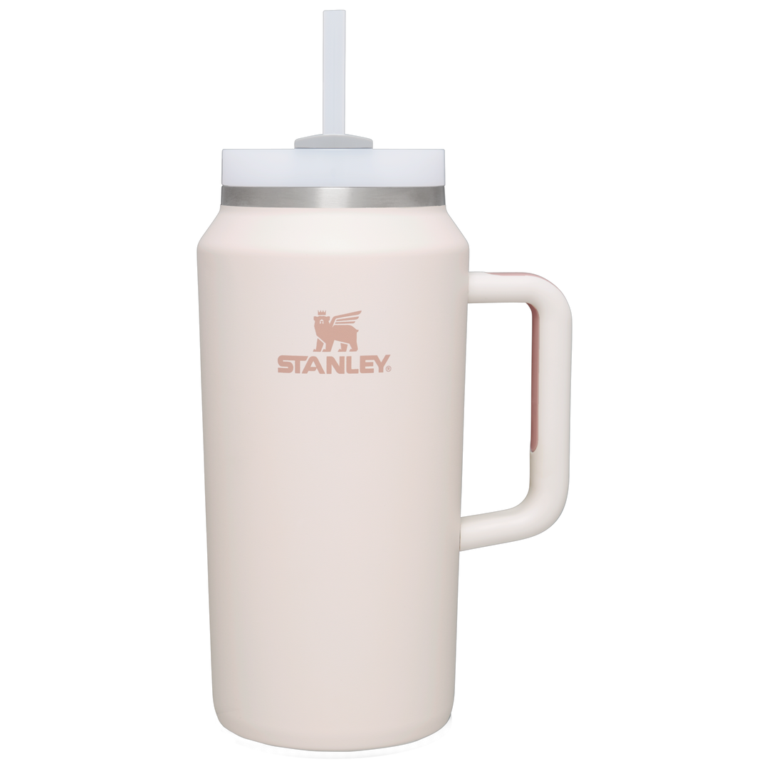 This 64 oz Stanley is amazing! Adding this spill stopper makes it