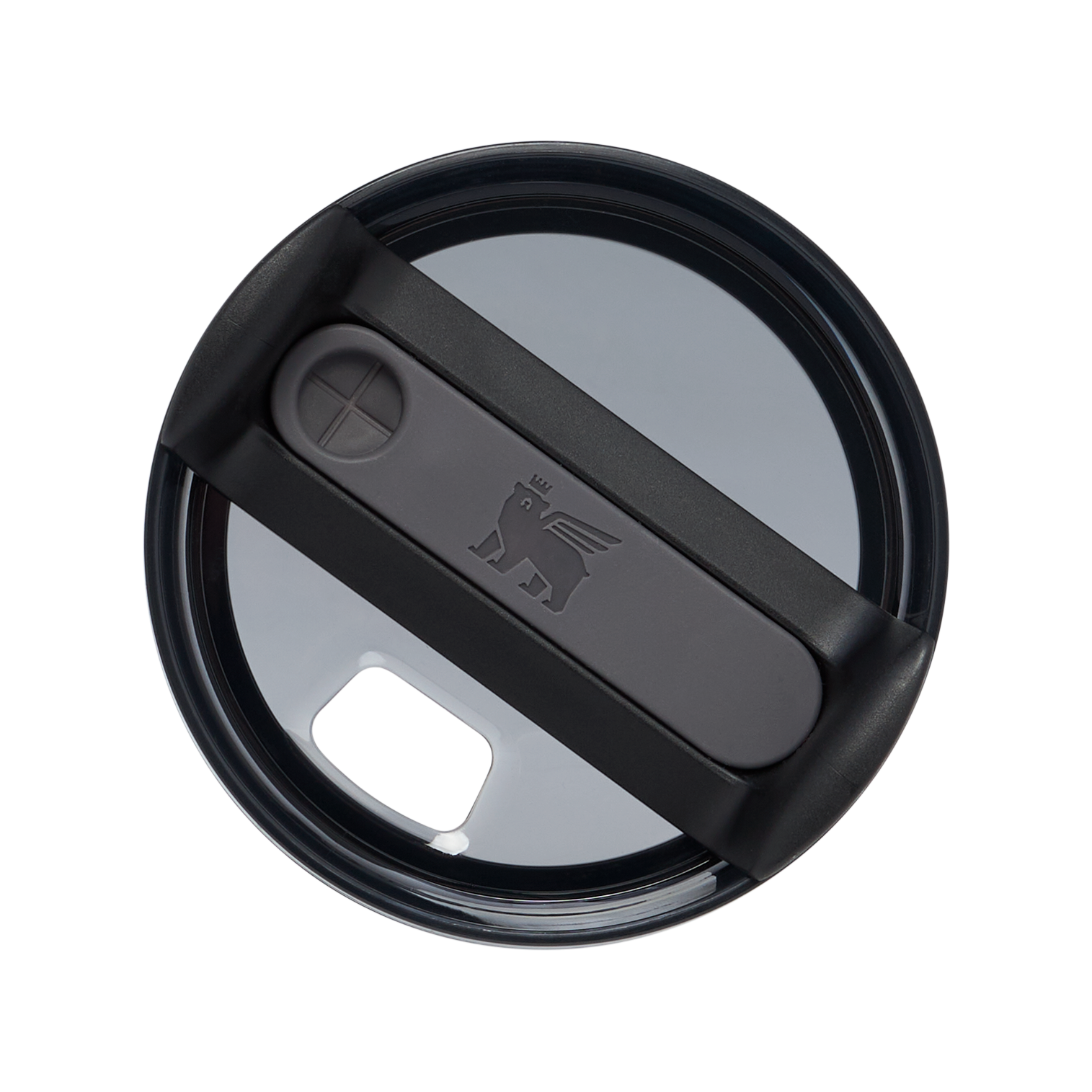 The Quencher H2.O FlowState™ Tumbler Lid | 20 OZ to 30 OZ: Black