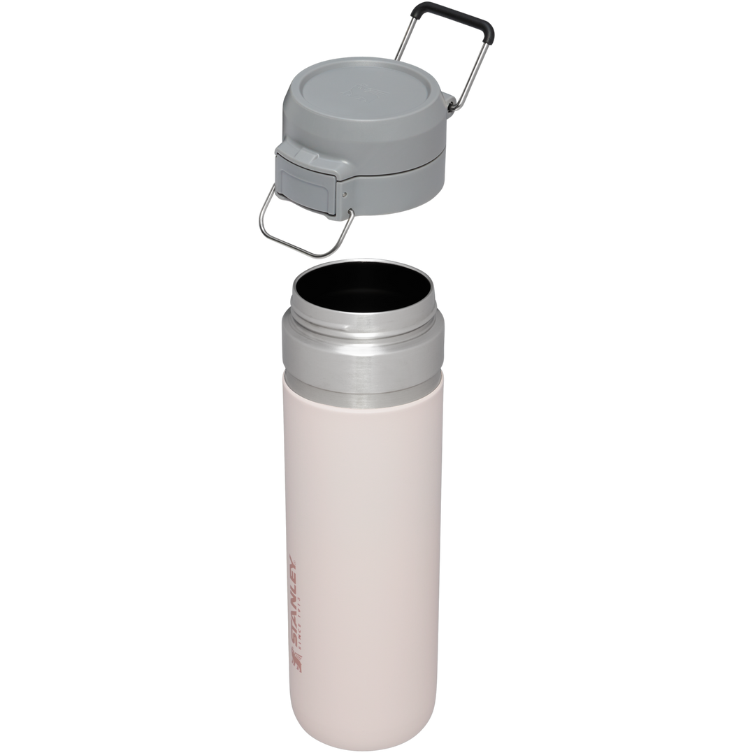 FreeSip Water Bottle with Flip-Top Lid - Gray (24 Fl Oz. Capacity)