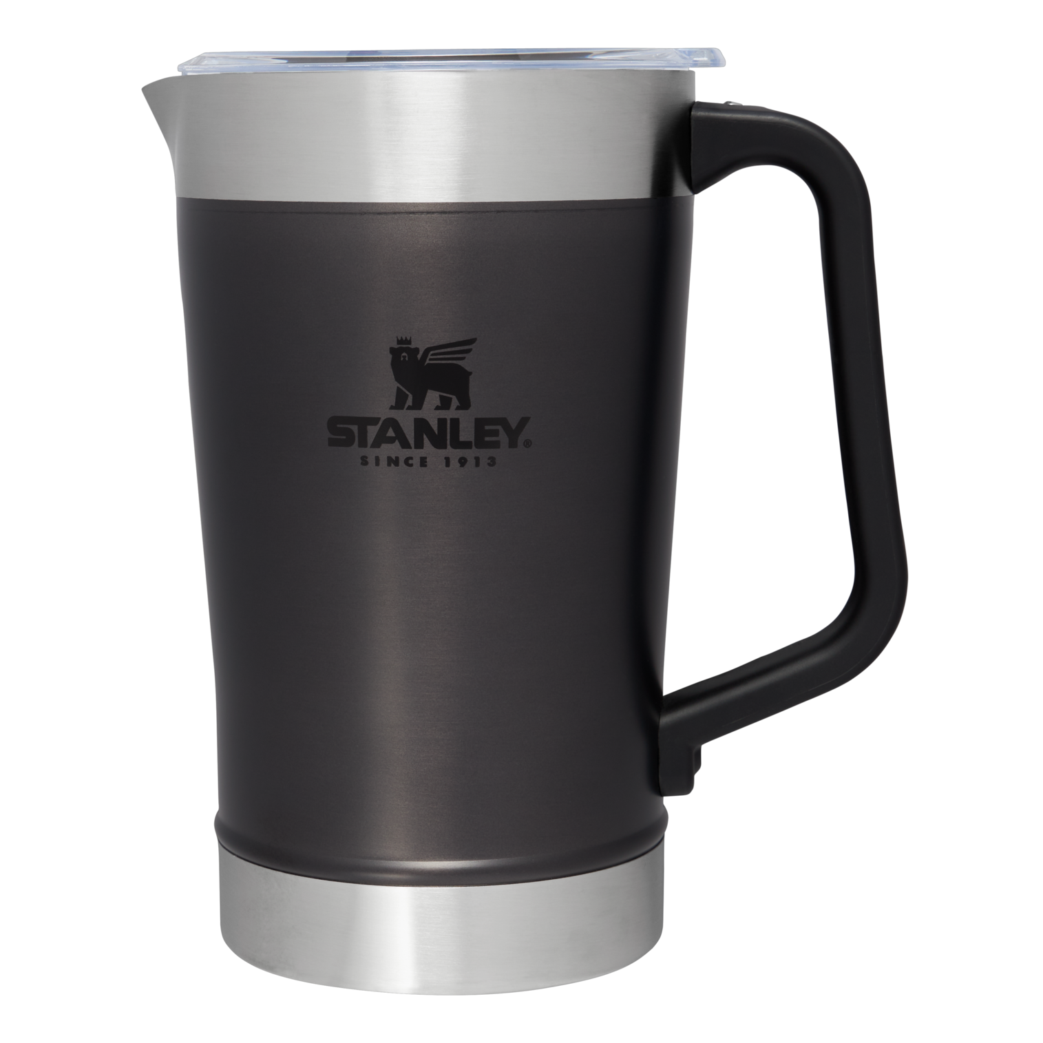 Classic Stay Chill Beer Pitcher | 64 OZ: Charcoal Glow