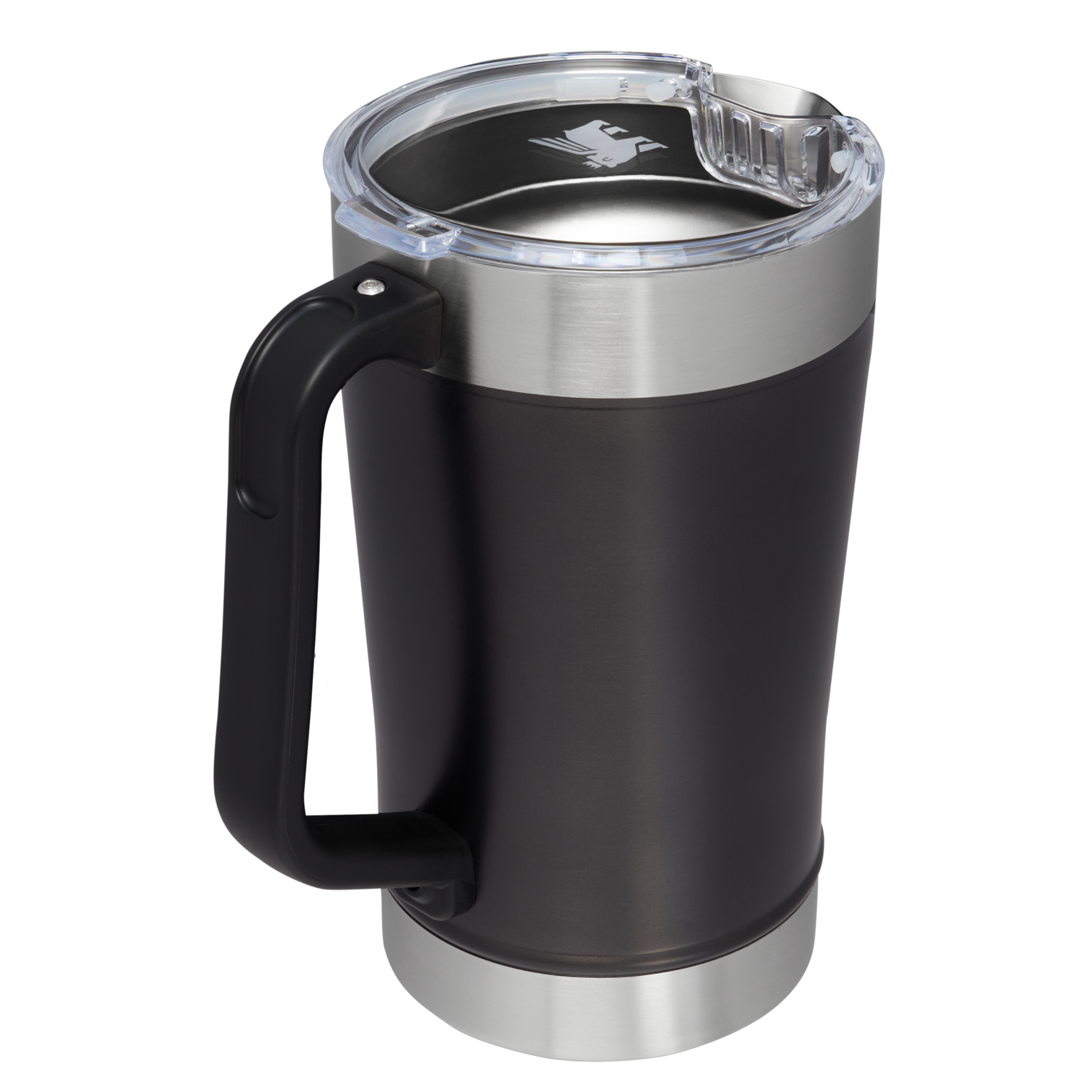 Classic Stay Chill Beer Pitcher | 64 OZ: Charcoal Glow