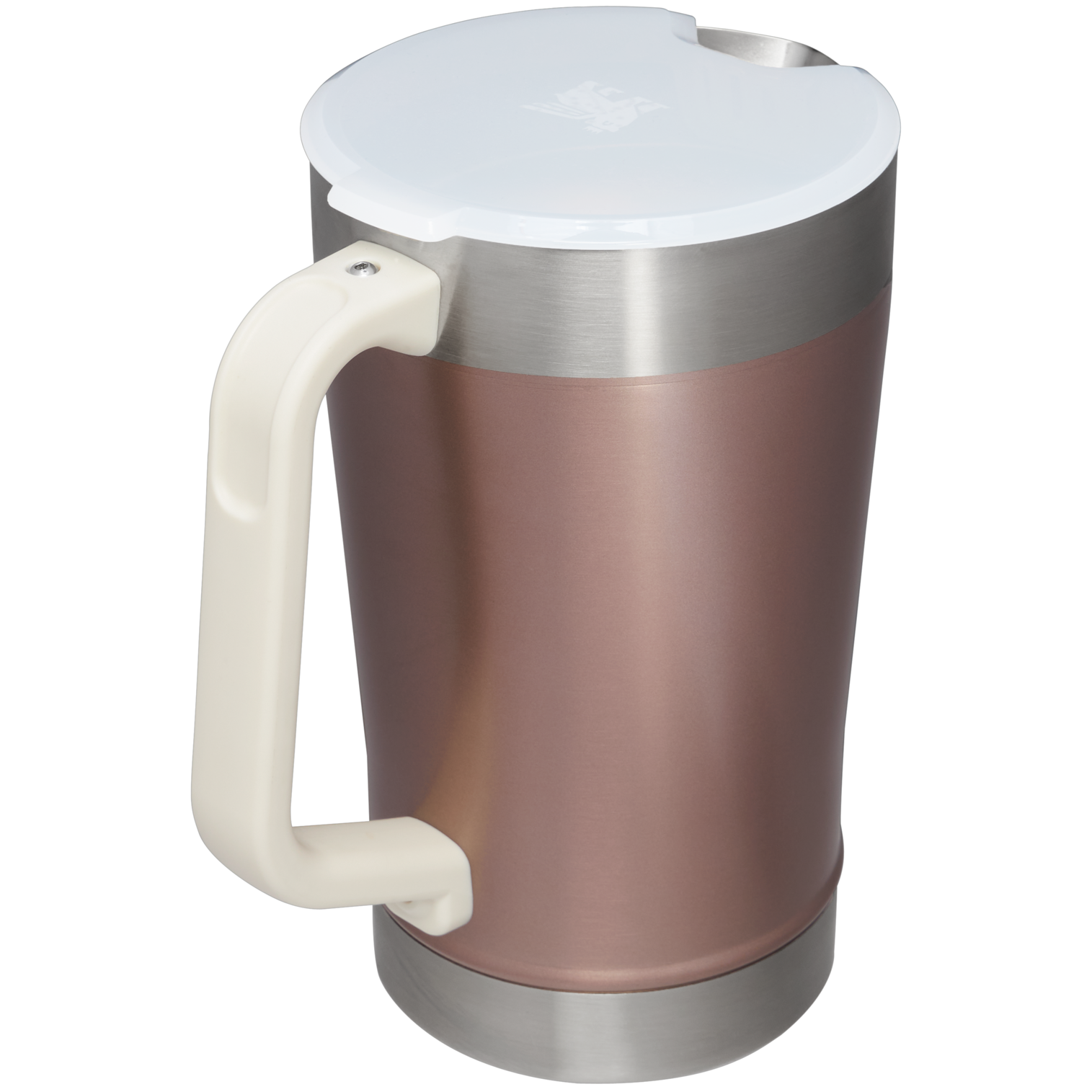 Classic Stay Chill Beer Pitcher | 64 OZ: Rose Quartz Glow