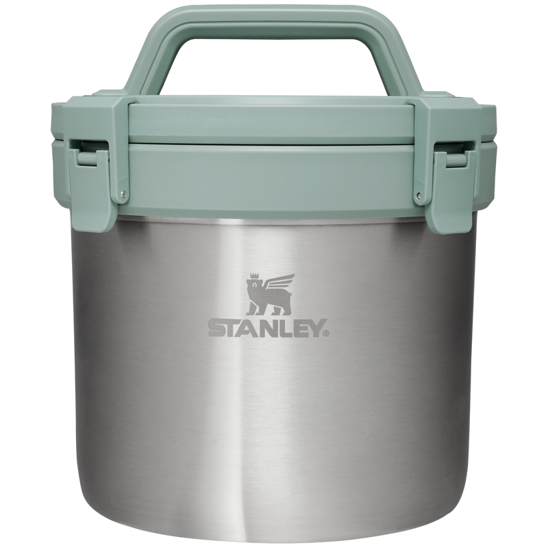 Stanley Stay-Hot Camp Crock - Nombre de estilo Black Lid Stanley Stay-Hot Camp Crock - Nombre de estilo Black Lid