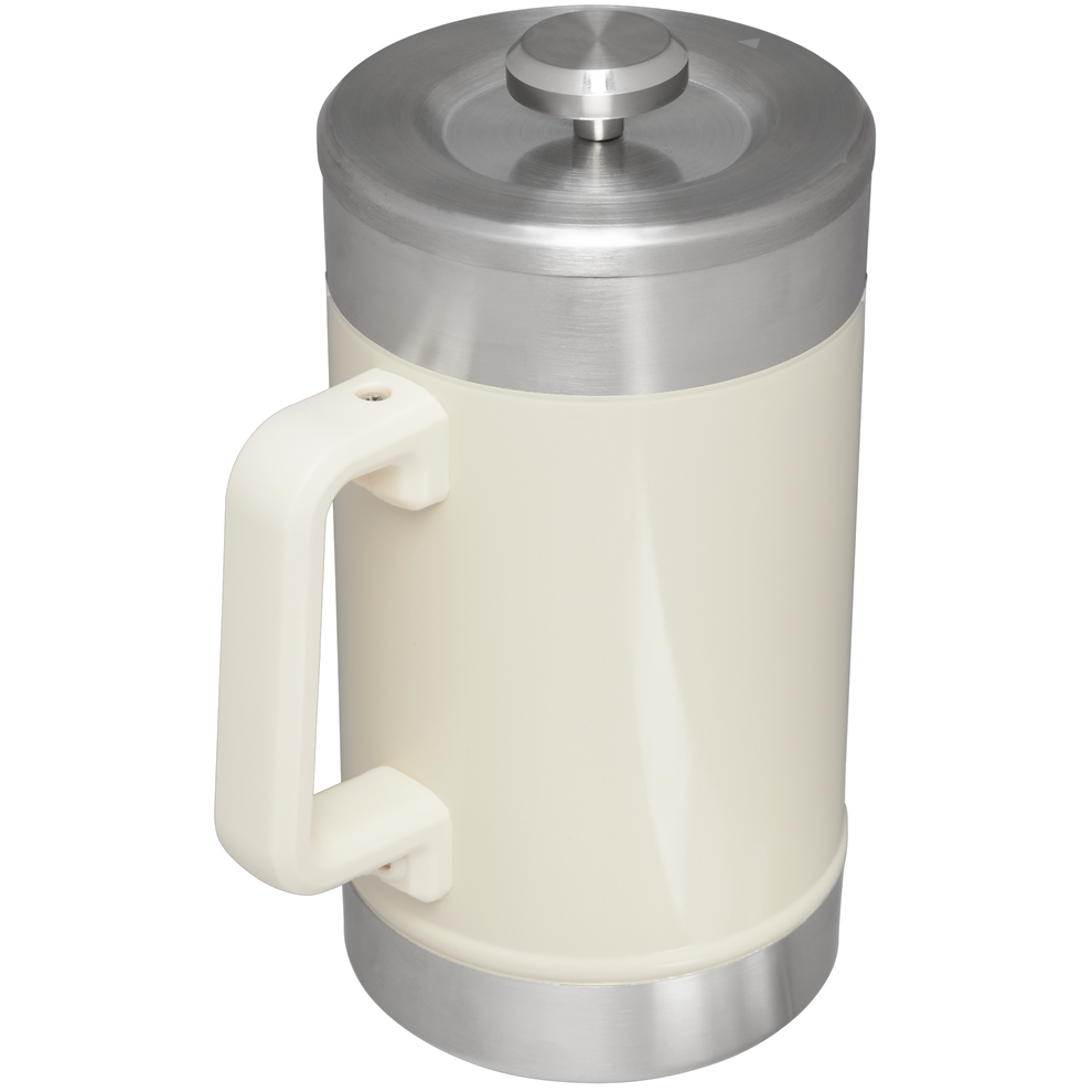 Stanley Stainless Steel Stay Hot French Press in Cream Gloss
