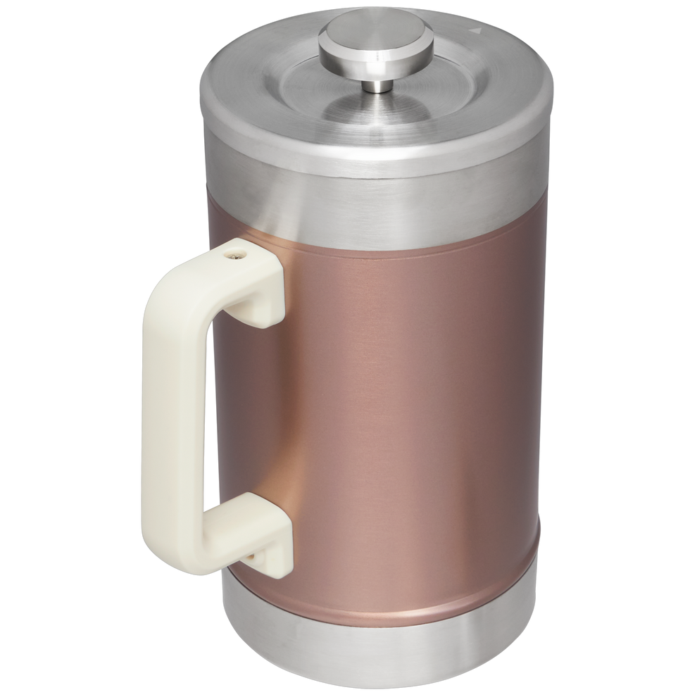 Stanley 1913 Classic Stay Hot French Press 48 OZ in Rose Quartz Glow