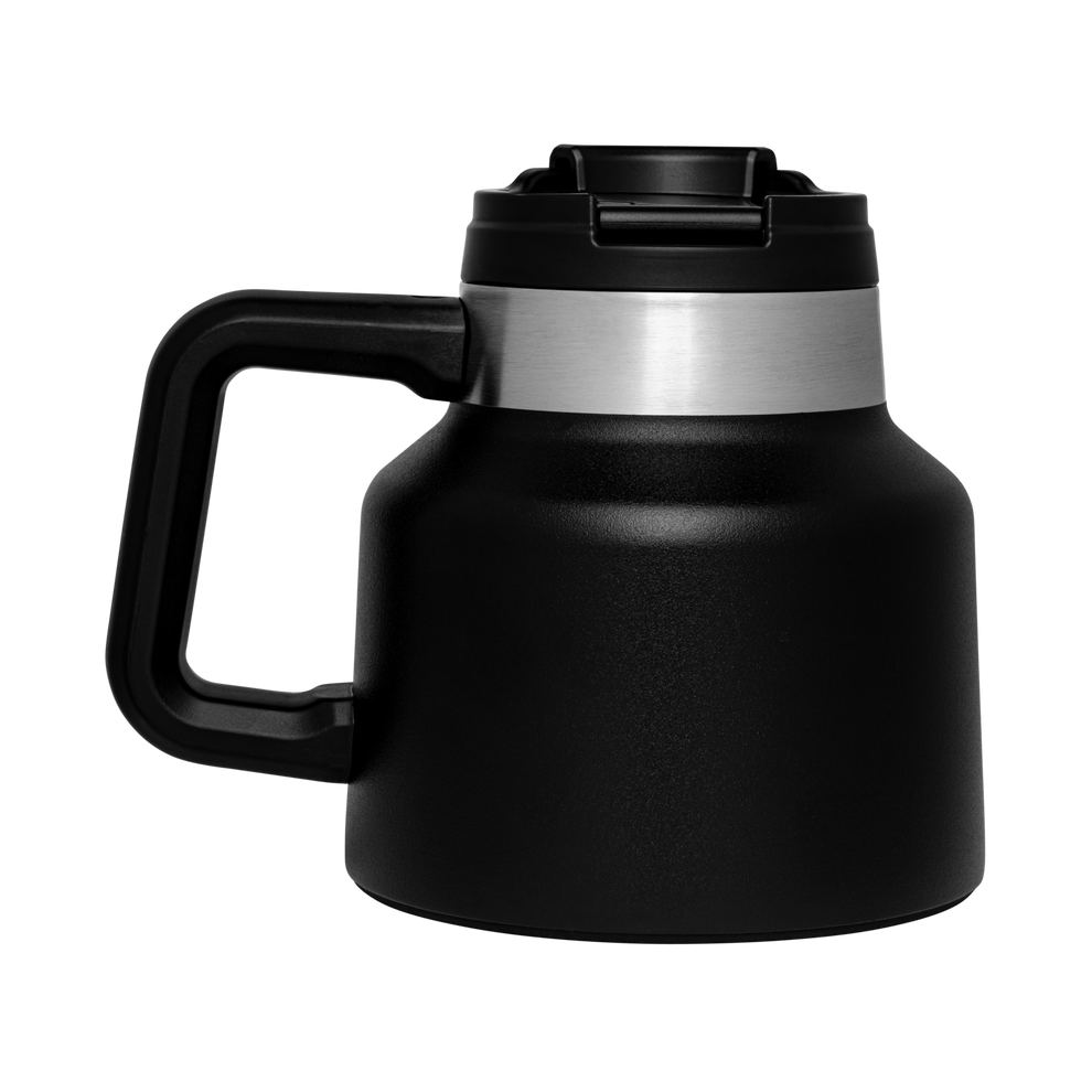 Stanley 1913 Adventure Tough-To-Tip Admiral's Mug in Matte Black