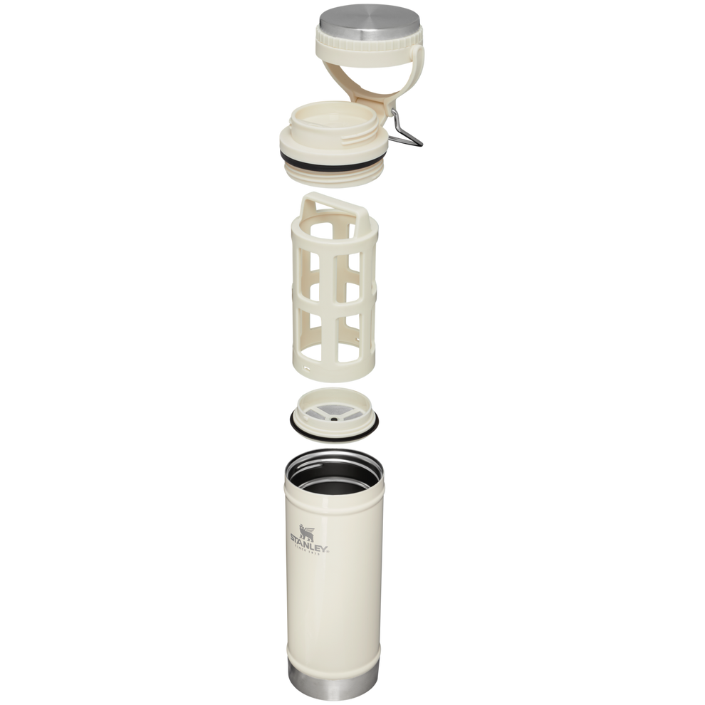 Stanley Leakproof 16 oz Travel  Mug French Press in Cream Gloss