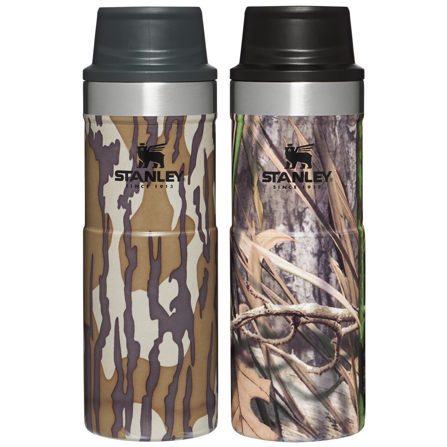 Classic Trigger-Action Travel Mug Twin Pack | 16 OZ: Camo Multi-Color