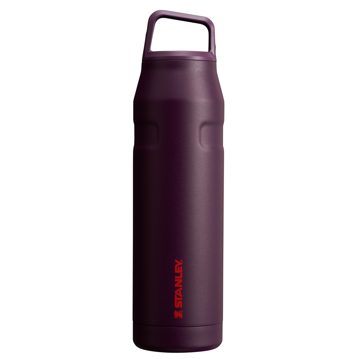 IceFlow™ Bottle with Cap and Carry+ Lid | 36 OZ: Plum