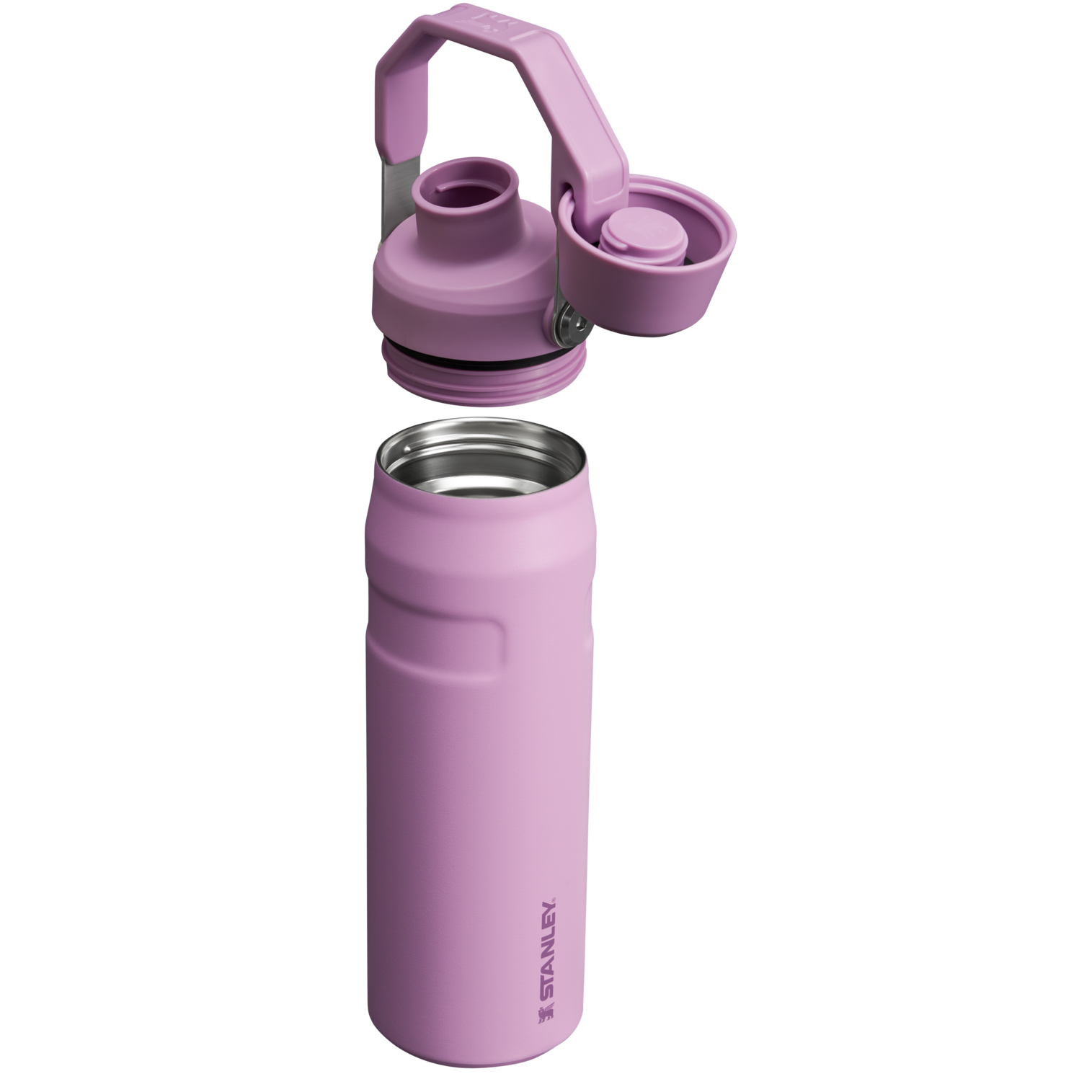 Stanley IceFlow Water Bottle with Fast Flow Lid 24 OZ In Lilac Purple