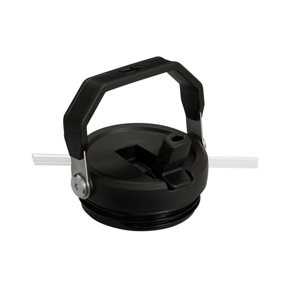 Stanley The IceFlow FlipStraw Tumbler Water Bottle 20 OZ In Black