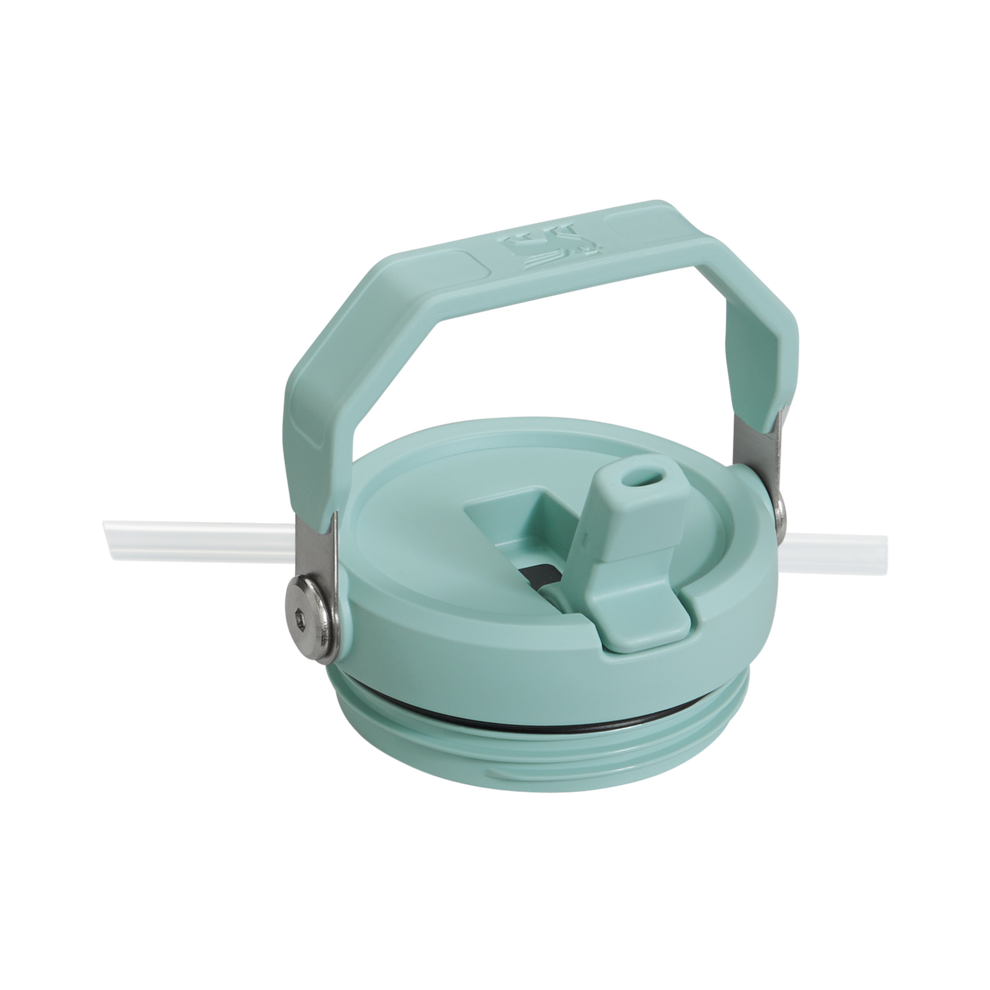 Stanley The IceFlow FlipStraw Tumbler Water Bottle 20 OZ In Mist Green