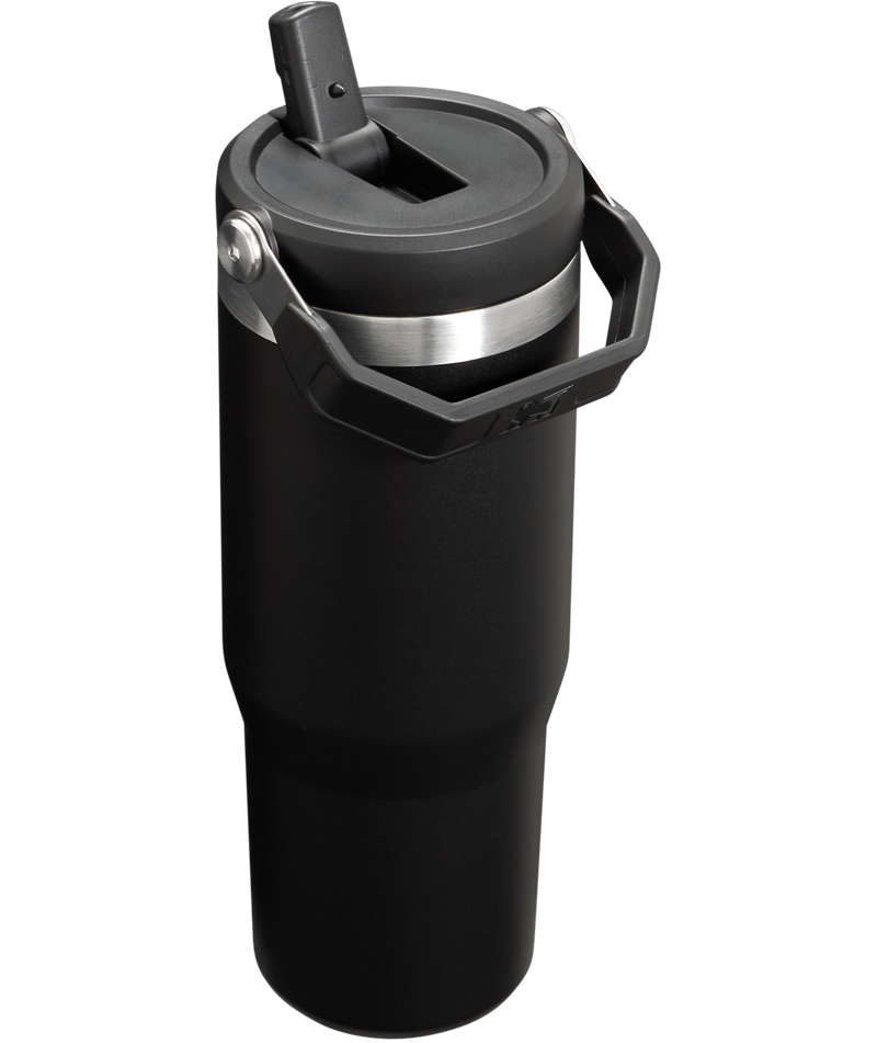 Stanley 1913 The IceFlow™ Flip Straw Tumbler 30 OZ in Black 2.0 | Back View