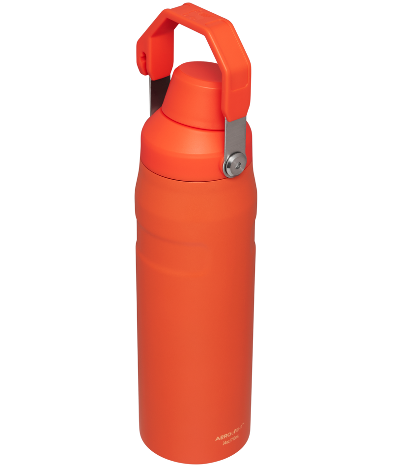 Stanley 1913 IceFlow™ Bottle with Fast Flow Lid 16 OZ in Tigerlily Plum | Back View