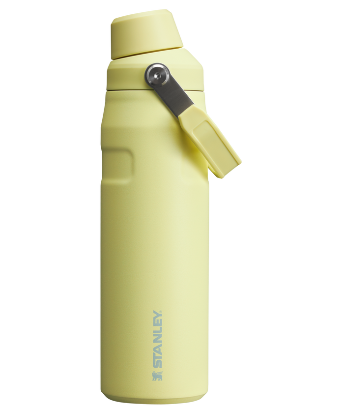 Stanley IceFlow Water Bottle with Fast Flow Lid 24 OZ In Pomelo Yellow