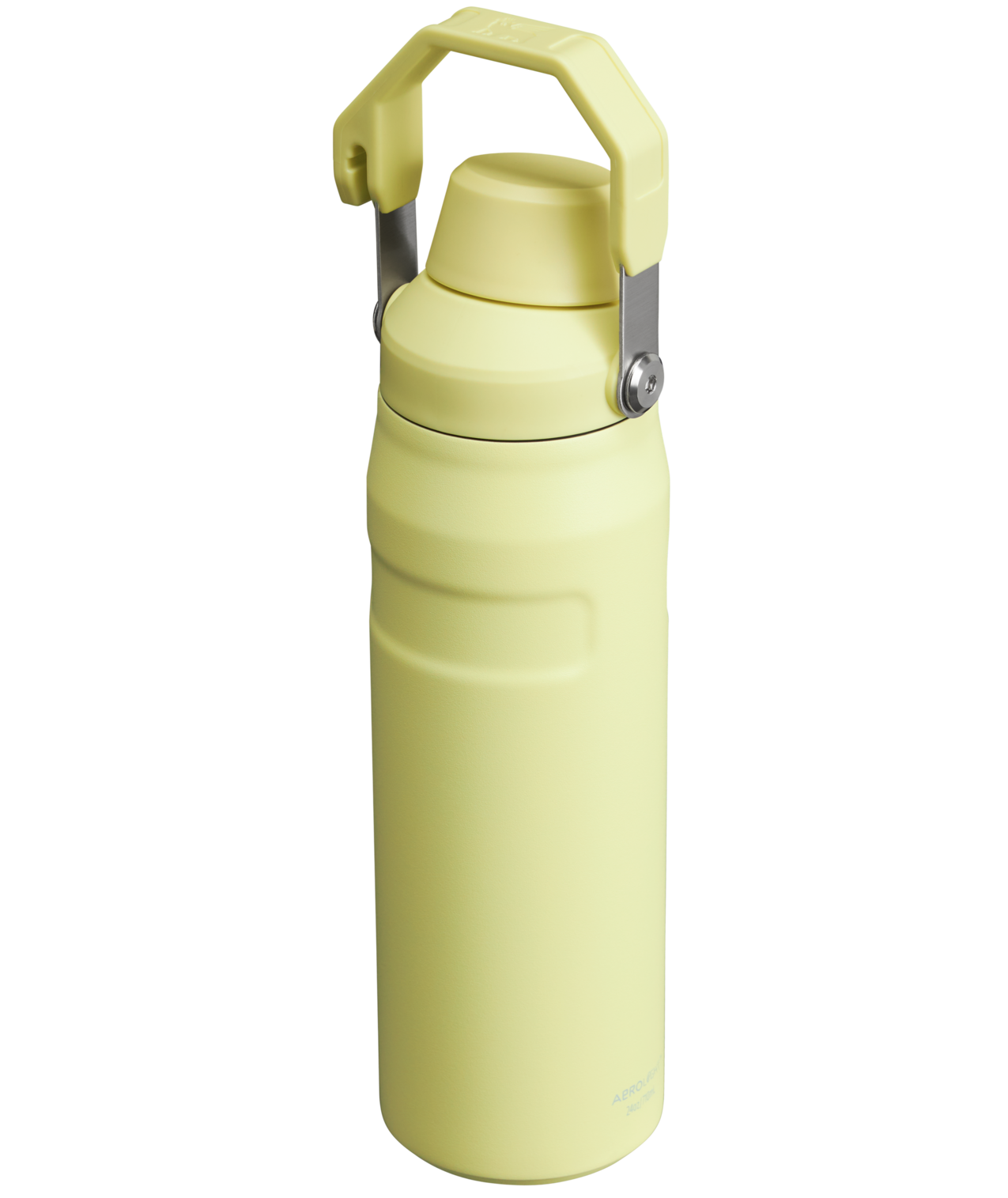 Stanley IceFlow Water Bottle with Fast Flow Lid 24 OZ In Pomelo Yellow