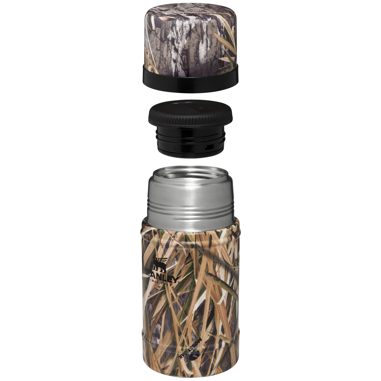 Mossy Oak® Classic Legendary Food Jar | 24 OZ: Shadow Grass Habitat