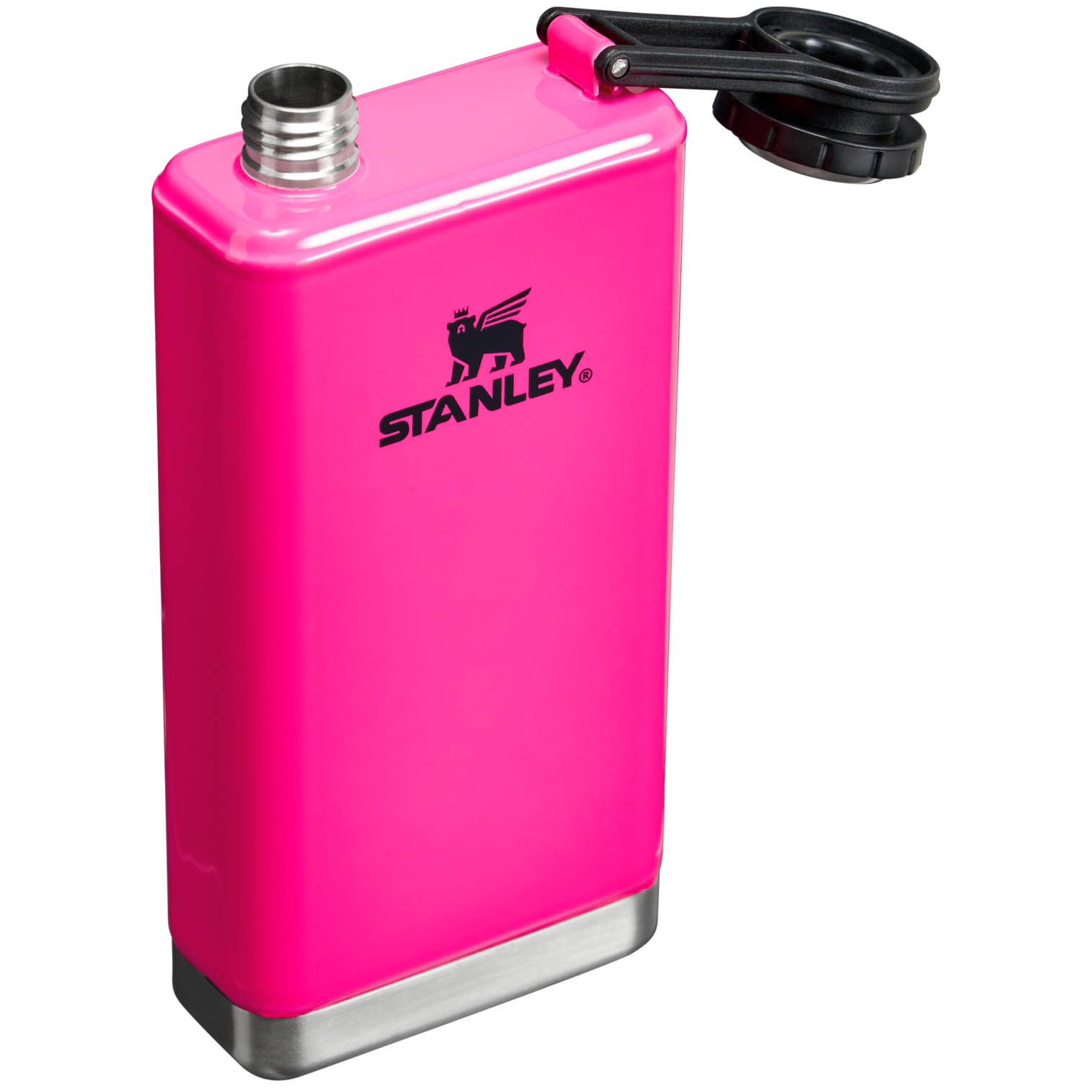 The Neon Adventure Pre-Party Flask | 8 OZ: Electric Pink