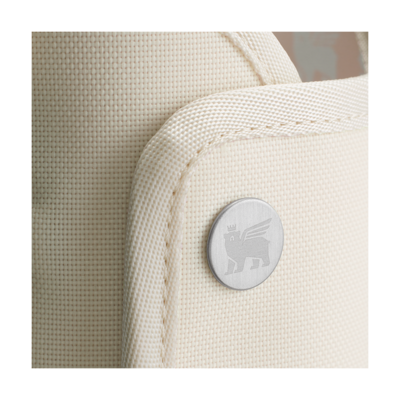 Stanley 1913 The All Day 40 OZ Quencher Carry-All in Cream | Detailed View