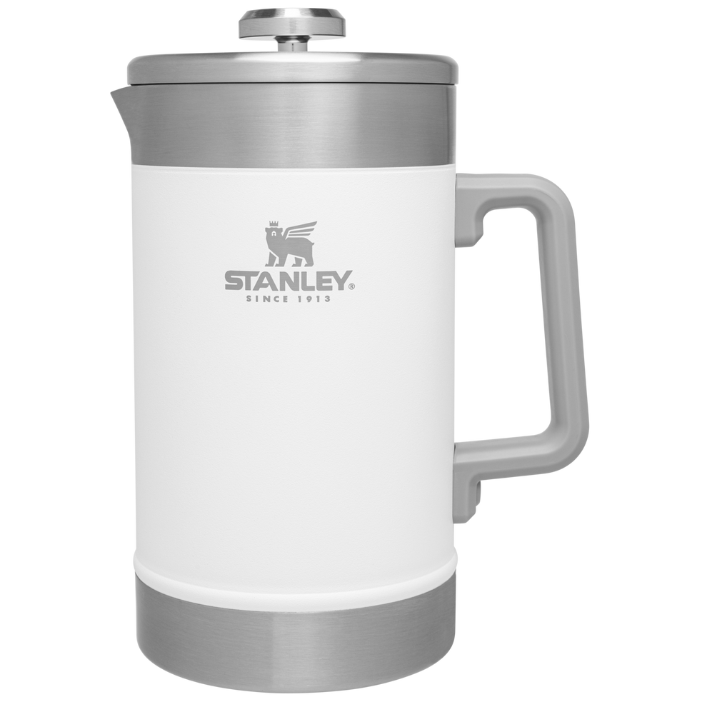 Stanley Stainless Steel Stay Hot French Press in Polar White
