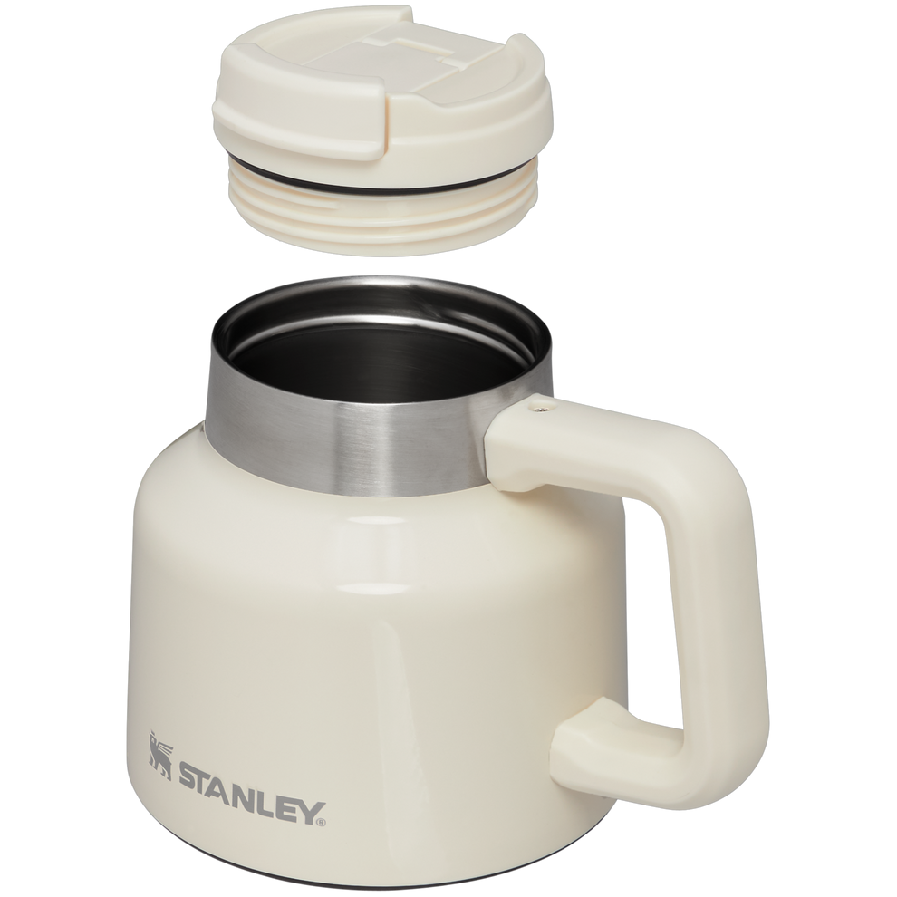 Stanley Adventure 20 oz Stainless Steel mug in Cream Gloss 
