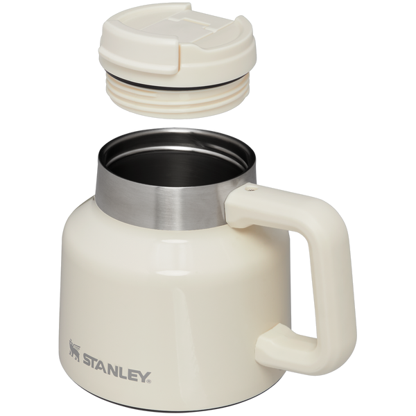 Stanley Adventure Admiral's Mug 20oz with Non-Skid Base, Travel Mug for Hot  & Cold Drinks, Stainless []